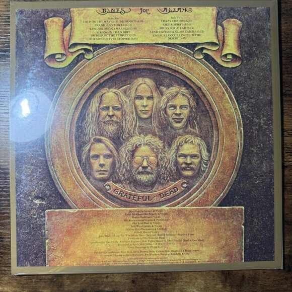 Grateful Dead Blues For Allah LP ~ Exclusive Color ~ Ltd Ed 3,000 ~ New/Sealed! - Picture 3 of 3